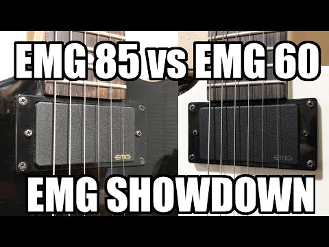 EMG 85 vs 60 - Pickup Comparison - What’s the difference?