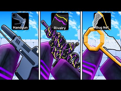 Winning with EVERY SECRET ADMIN ITEM in Roblox Rivals!