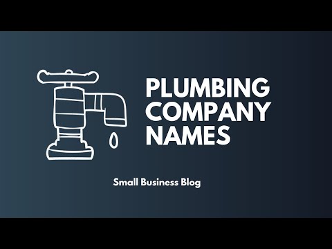 , title : 'Catchy Plumbing Company Names'