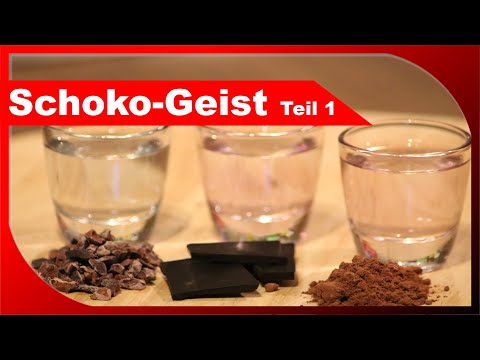 Schoko-Geist Teil 1- kann man Schokolade brennen? - diSTILLed