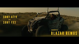 Cinematic Sand Storm ATV Shoot | Sony A7IV and Blazar REMUS