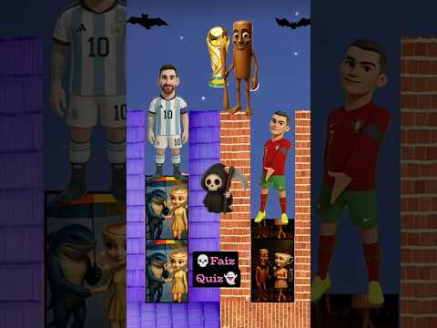 🤔😲 'Who Will Win 2026 World Cup? Ronaldo vs Messi 🔥⚽' | #shorts #funny #animation #ronaldo #messi