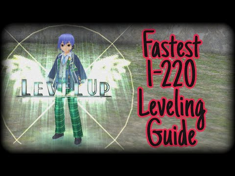 EASY & FASTEST WAY TO LEVEL 220 [ToramOnline]