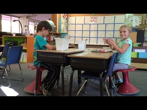 Hokki Stools at Flatirons Elementary School