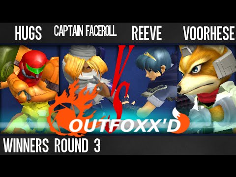 Outfoxx'd (Melee) - HugS + Captain Faceroll VS Reeve + Voorhese - Winners Round 3