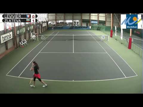 LEVIVIER (FRA) vs ZLATEVA (BUL) - Open Super 12 Auray Tennis - Court 2