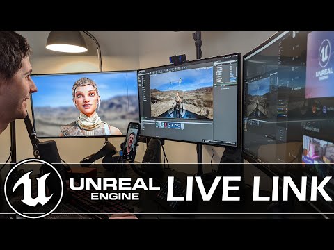 Unreal Engine Launch Live Link iPhone App