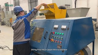 Economical Copper Wire Recycling Machine | Mini Copper Granulator