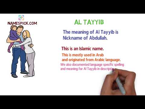 The meaning of Al Tayyib