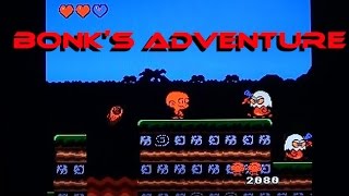 Bonk's Adventure on the PC Engine / Turbo Grafx-16 - gameplay & commentary