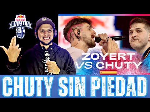 EL REGRESO DE CHUTY A LA NACIONAL 🔥REACCIONANDO A CHUTY VS ZOYERT | 8VOS | REDBULL ESPAÑA 2023 🇪🇸