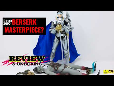 Threezero Griffith Review & Unboxing | Berserk | Reborn Band of Falcon | 1/6 Scale Action Figure
