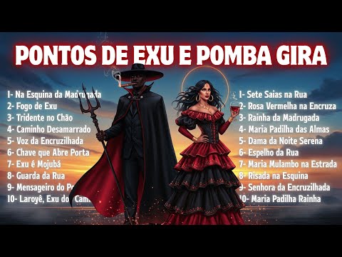 OS MELHORS PONTOS DE EXU E POMBA GIRA  | Pontos de Umbanda