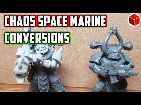Converting with Old and New Chaos Space Marine Kits