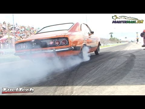 Opala 6 cil aspirado Raul Correa - 1ª etapa Arrancada Força livre 2014