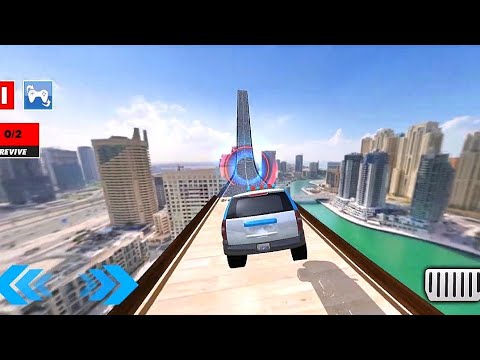 Police Prado Car Stunt - Mega Ramp Stunts 3D - #9 Android GamePlay On PC