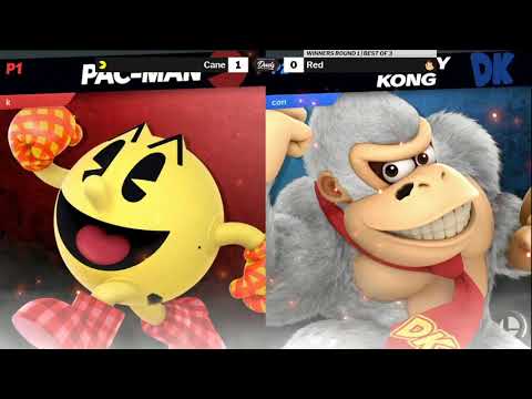 DDD 51 SSBU WR1 - Cane (Pac-Man) vs Red (Ganondorf/Donkey Kong)