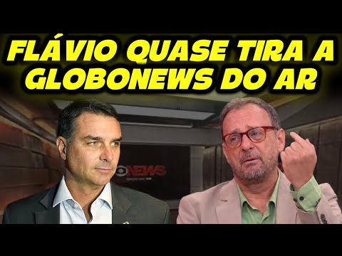 🤯FLÁVIO BOLSONARO ENTRA AO VIVO NA GLOBONEWS E DEIXA A MILITÂNCIA ENLOUQUECIDA 