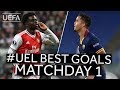 SAKA, KLUIVERT: #UEL BEST GOALS, Matchday 1