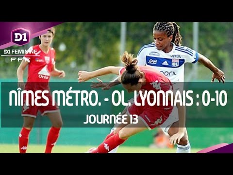J13 : Nîmes Métropole Gard - Olympique Lyonnais (0-10), le résumé