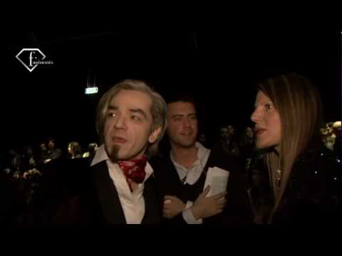 fashiontv | FTV.com - MILAN MAN F/W 2009-10- ROBERTO CAVALLI - FRONT ROW