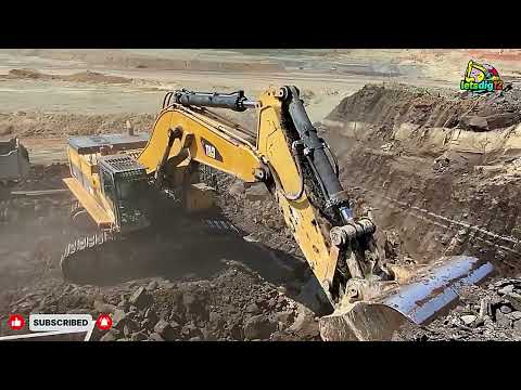 CAT 390D & 385C Excavators Loading Mercedes & MAN Trucks in Two Passes! 💪| Interkat SA Mining Action