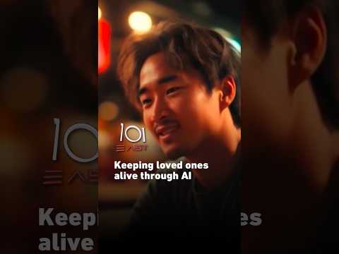 Keeping loved ones alive through AI | 101 East #shorts