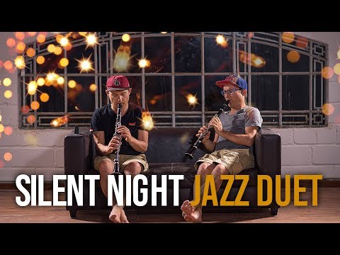 Silent Night  Clarinet Jazz Duet - intermediate