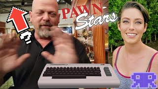 Is the Pawn Stars “shop” a TV studio set? #Commodore64