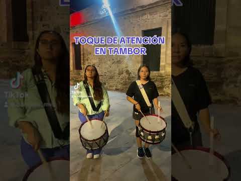 Aprende fácil y rápido el toque de “ATENCIÓN” en TAMBOR #bandadeguerra #banda #tambores #viral #fyp