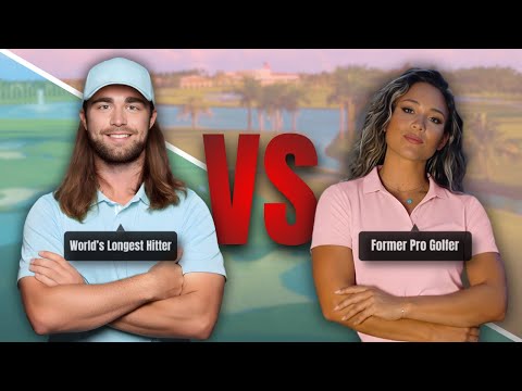 She Hits It Over 300 Yards! Can I Beat Her?