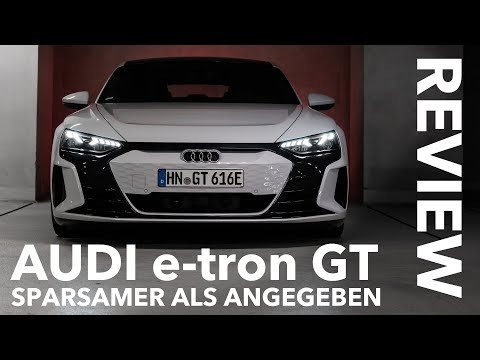 2021 Audi e-tron GT sparsamer als angegeben | Probefahrt Fahrbericht Test Review Deutsch