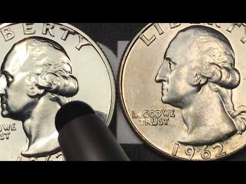 1962 Quarter $4,000 - United States Proof Reverse US Coins - DC Minutes