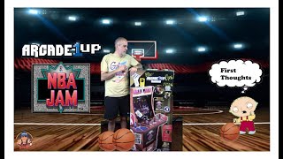 NBA JAM by Arcade1up - initial thoughts.