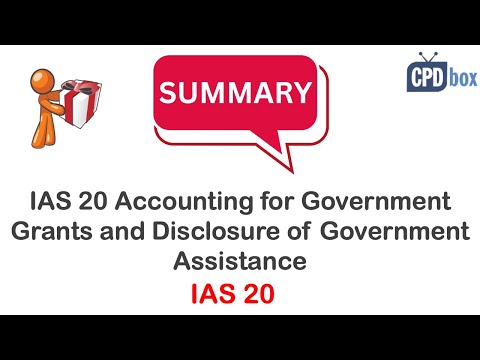 How to Account for Government Grants (IAS 20) - applies in 2026