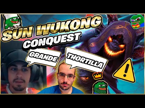 SUN WUKONG, GRANDE MARQUITOS | Julio | Smite Ranked Conquest DuoQ Warchi 🥰