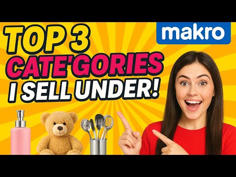 TOP 3 CATEGORIES THAT MAKE SALES FOR ME ON MAKRO || HOW TO SELL ON MAKRO PARK 6.