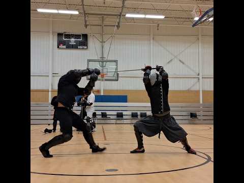 Realistic Longsword Fight #HEMA #martialarts