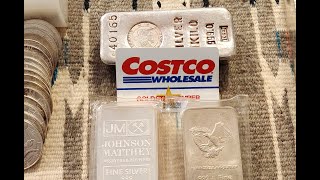 COSTCO Silver Bars! 10 Troy Ounce Silver Bars from the Royal Canadian Mint