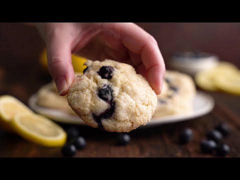 Lemon Blueberry Cookies Recipe