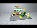 LEGO City Sandwich Shop 40578 Speed Build