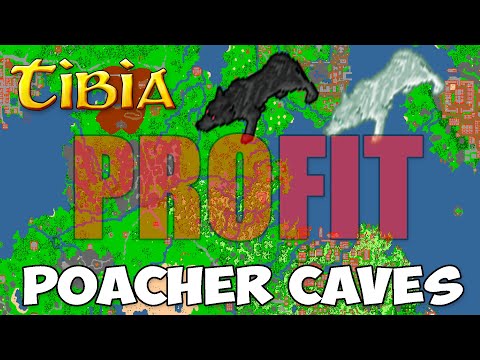ŚWIETNY ZAROBEK - Tibia - Poacher Caves