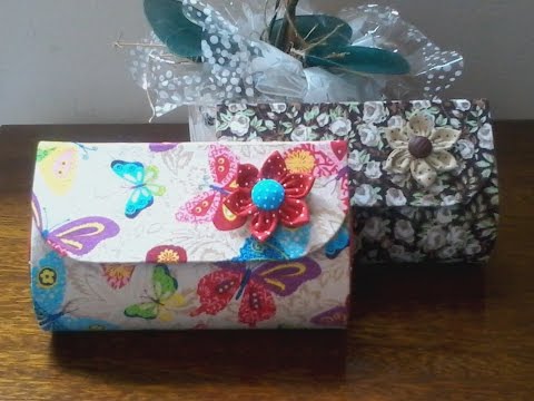 Porta Óculos Cartonagem