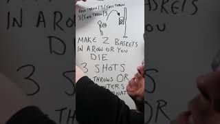 Surviving the Basketball Death Game #shorts