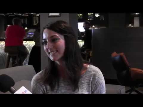 ESCKAZ in Amsterdam: Boggie (Hungary) interview (at Eurovision In Concert)