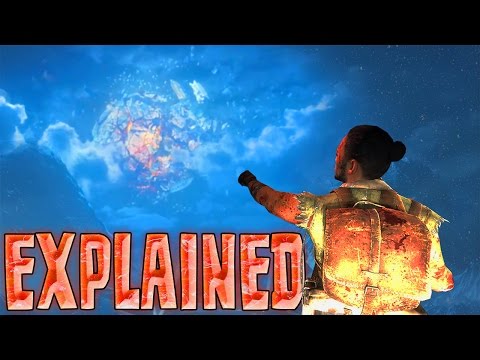 "Der Eisendrache" Blowing Up The Moon Explained - Der Eisendrache Easter Egg Ending Explained!