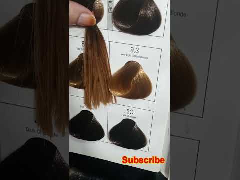 Eazicolor 9.3with 20vol Ater cutdown🎀