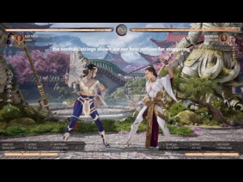 MK1 KITANA GUIDE PT2 Pressure, Staggers, And Mindgames!