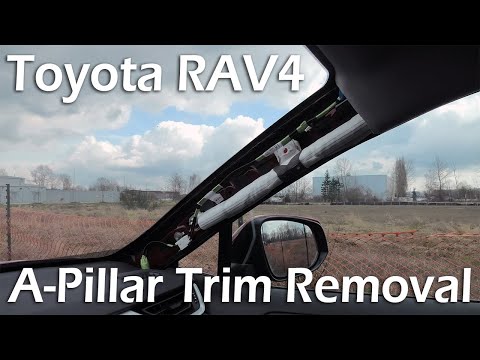 Toyota RAV4 (2019-2025): How To Remove A-Pillar Trim? Will Dash Cam Wire Obstruct Airbag Deployment?