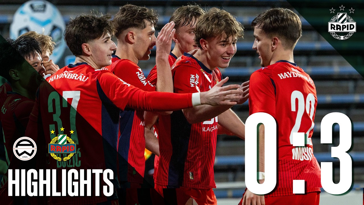 Highlights: Admira Wacker - SK Rapid II